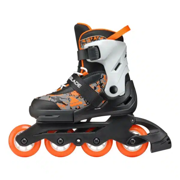 Rollerblade Microblade SL Schwarz/Orange – Bild 4