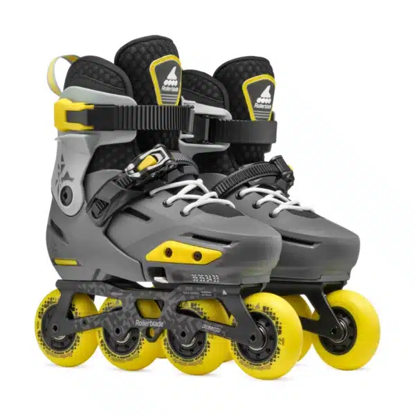 Rollerblade APEX G - KIDS-GIRL Aktivkohle/Gelb – Bild 4