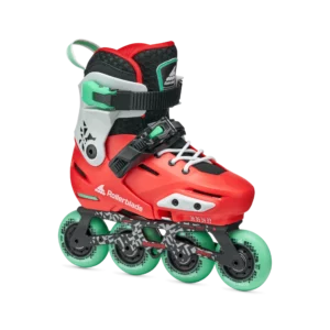 Rollerblade APEX - Kinderskate rot/minze