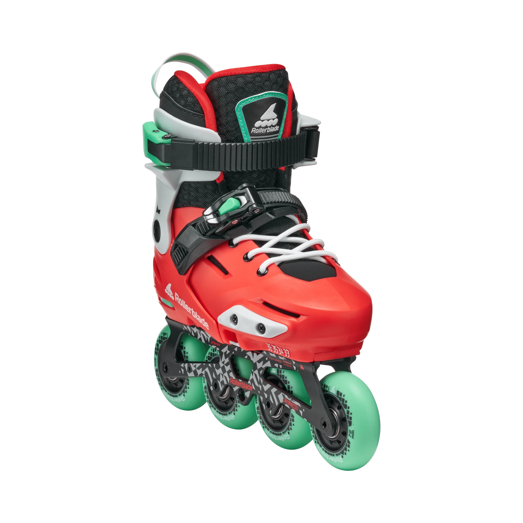 Rollerblade APEX - Kinderskate rot/minze – Bild 2