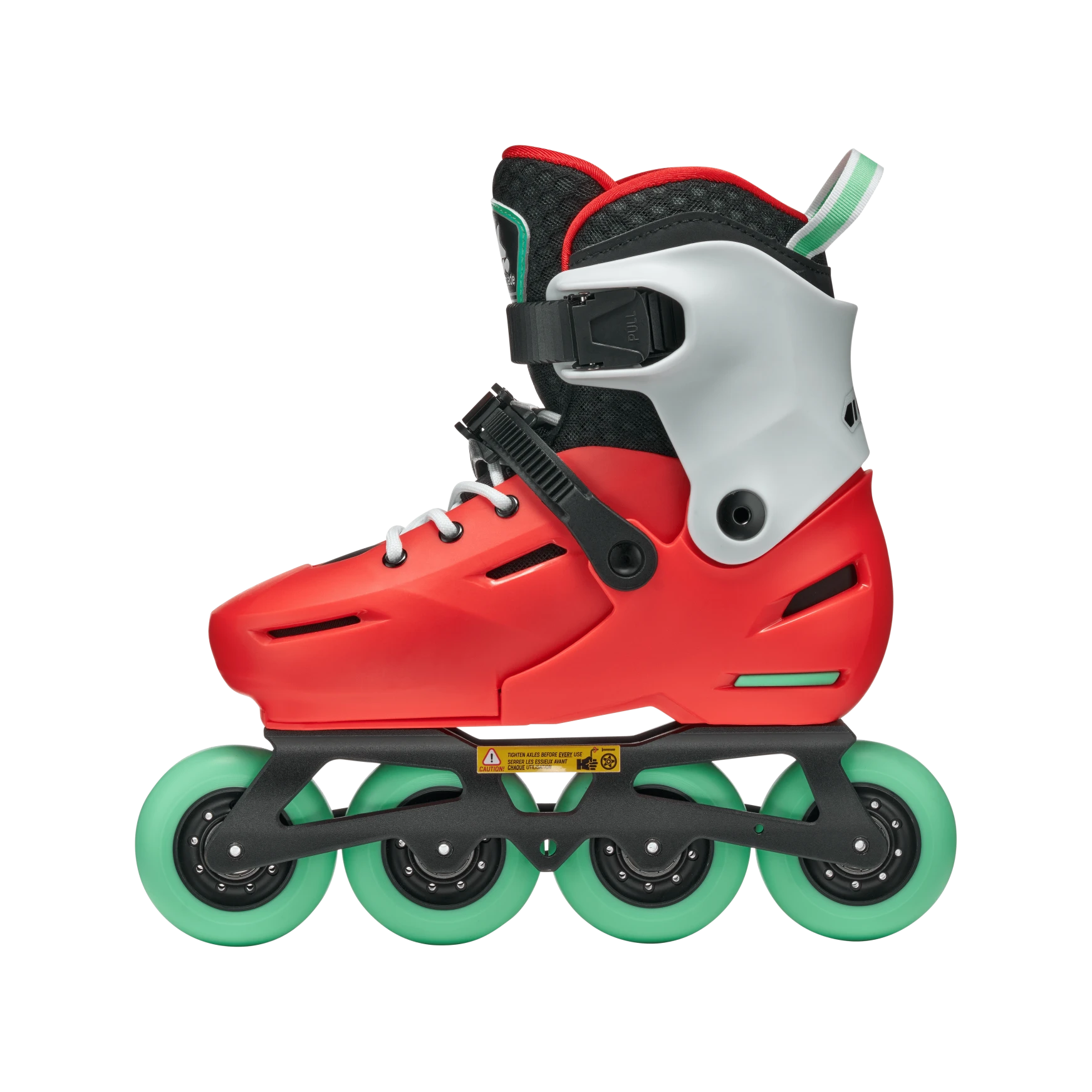 Rollerblade APEX - Kinderskate rot/minze – Bild 5